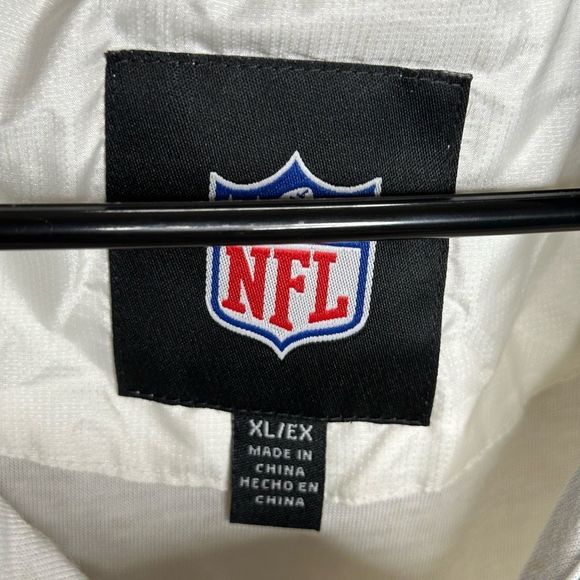 NFL Chicago Bears Windbreaker Pullover Jacket Size XL - Picture 6 of 8